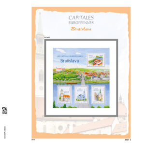 Luxe supplement Frankrijk Capitales Eur. 2023 (Bratislava)