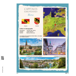Luxe supplement Frankrijk Capitales Eur. 2024 (Bern)
