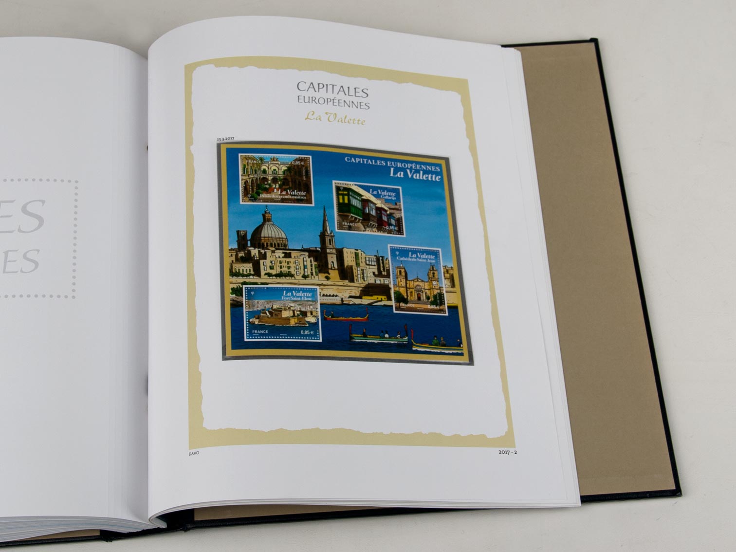 Luxe supplement Frankrijk Capitales Eur. 2017 (Valletta)