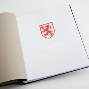 Luxe titelvel Alderney  (per 1)