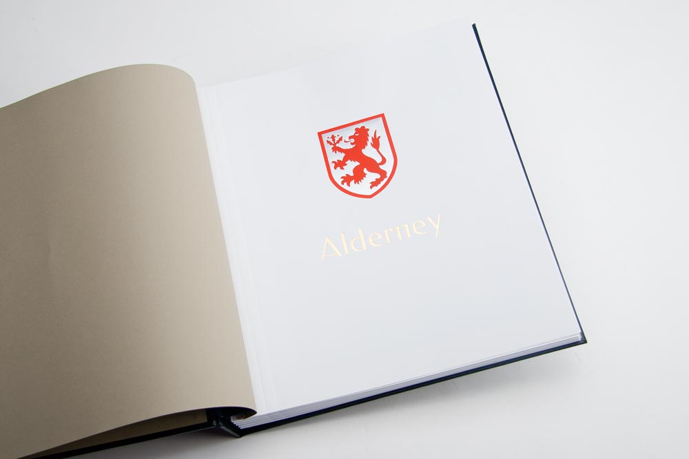 Luxe titelvel Alderney  (per 1)