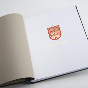 Luxe titelvel Guernsey (per 1)