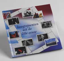 Thema-boek Hoogtepunten 20e eeuw + zegels (nummer 2)