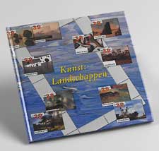 Thema-boek Kunst landschappen + zegels (nummer 7)