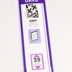 Easy mounts black Z35 (215 x 39) 18 pcs.