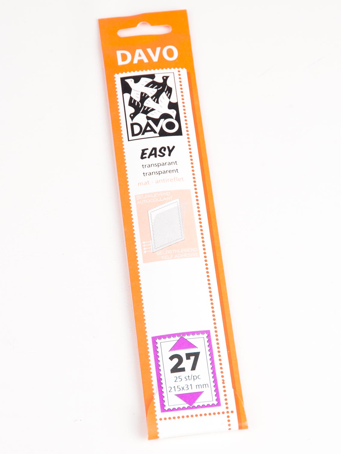 Easy stroken transparant T27 (215 x 31) 25 stuks