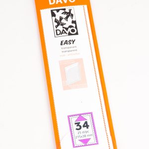 Easy mounts transparent T34 (215 x 38) 25 pcs.