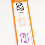 Easy mounts transparent T39 (215 x 43) 18 pcs.