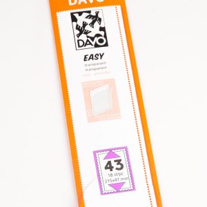 Easy mounts transparent T43 (215 x 47) 18 pcs.