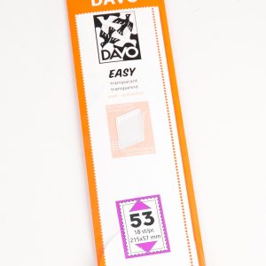 Easy mounts transparent T53 (215 x 57) 18 pcs.