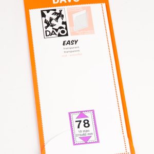 Easy mounts transparent T78 (215 x 82) 10 pcs.