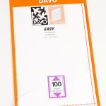Easy mounts transparent T100 (215 x 104) 10 pcs.