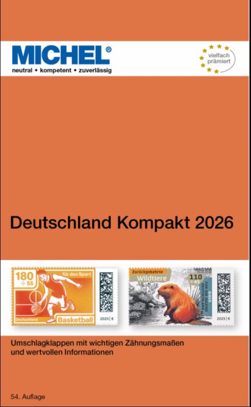 Michel catalogus Duitsland kompakt 2026