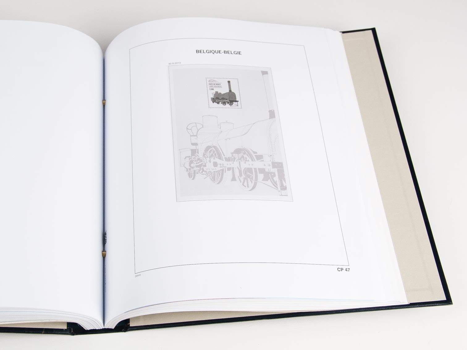 Luxe supplement Belgium railways 2013