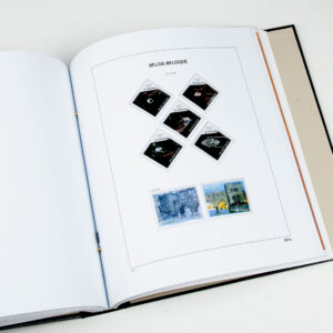Luxe supplement Belgie zegels uit blokken 2018