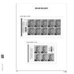 Luxe supplement Belgie postzegelboekjes 2025