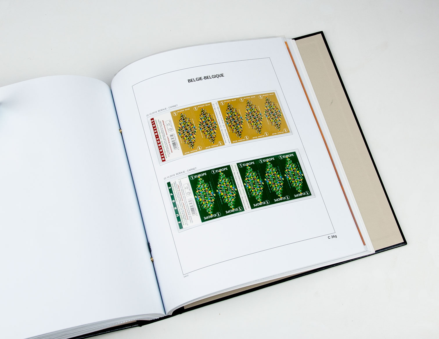 Luxe supplement Belgium  booklets/Carnets  2018