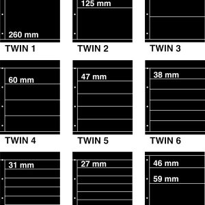Kosmos insteekbladen TWIN assortiment (per 9)
