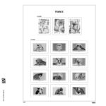 Luxe supplement France stamps from blocks 2013