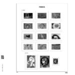 Luxe supplement France stamps from blocks 2024