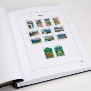 Luxe supplement France stamps from blocks 2017
