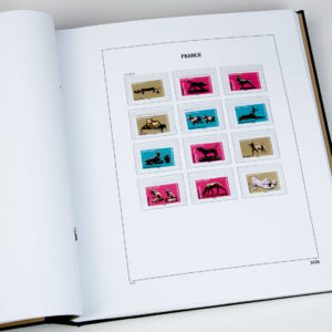 Luxe supplement France stamps from blocks 2018