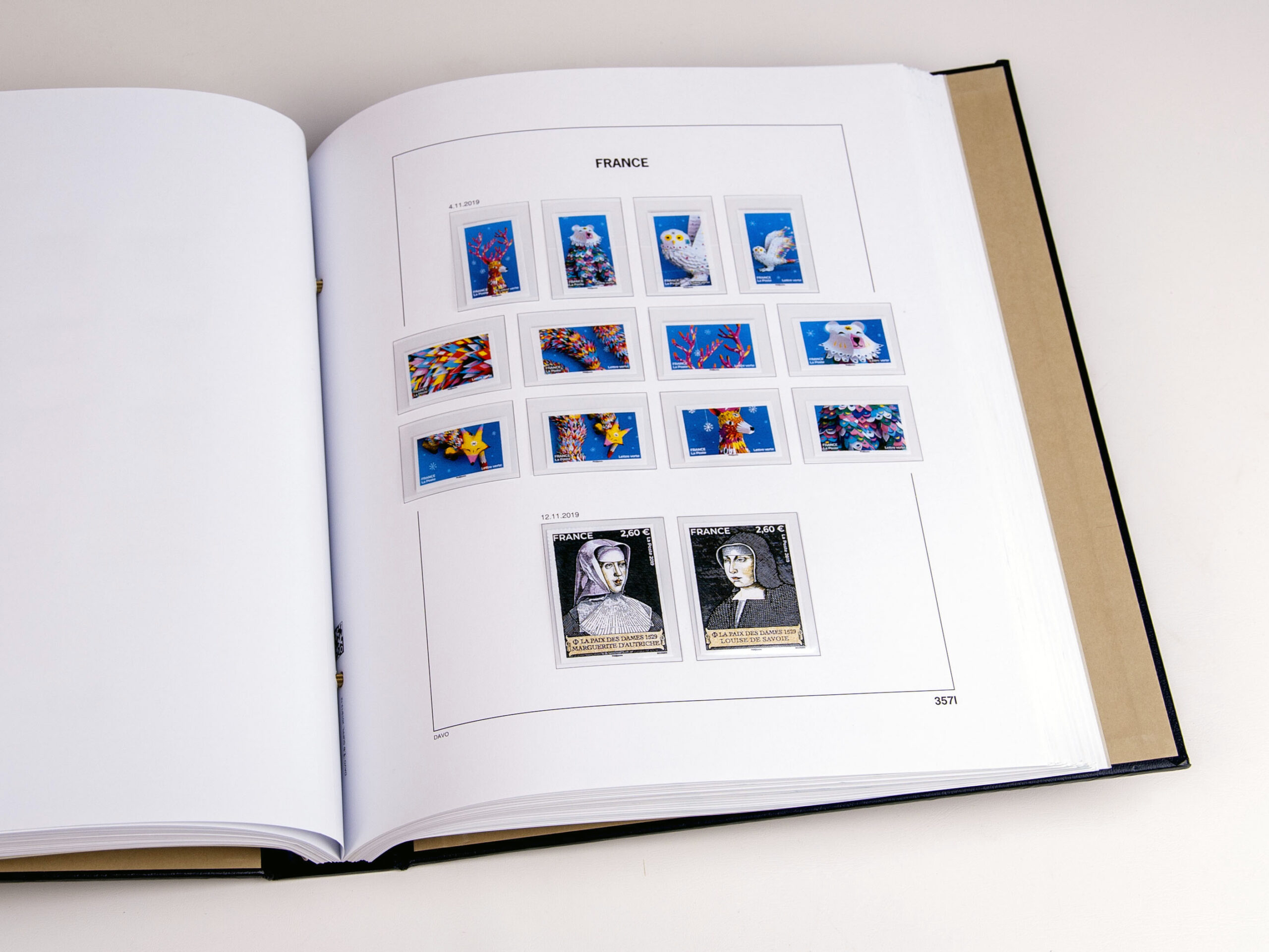 Luxe supplement France stamps from blocks 2019
