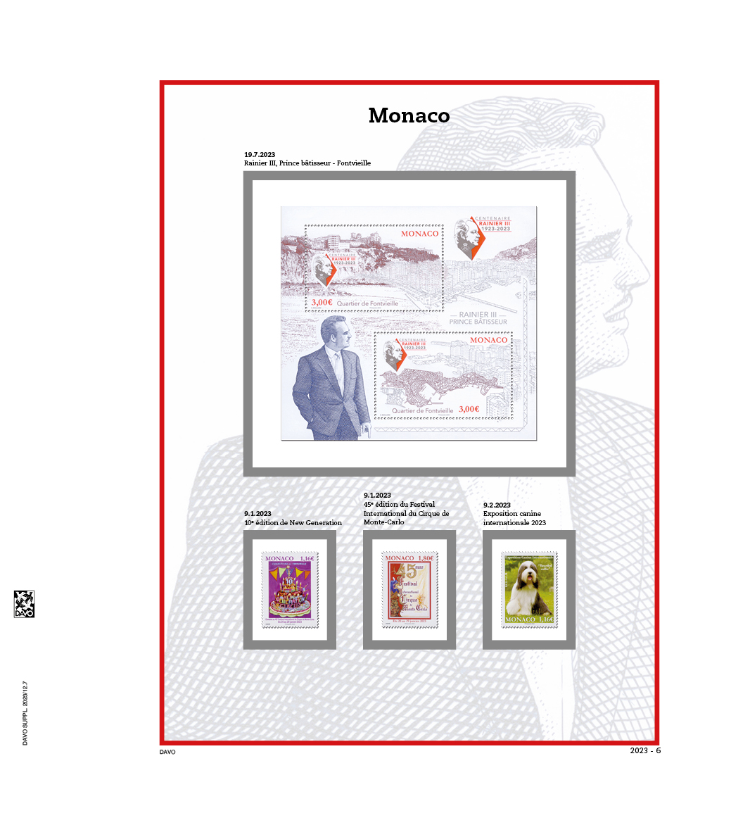 Luxus-Beilage Monaco 2023